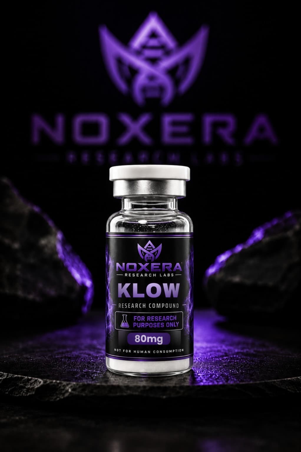 KLOW Blend 80mg research vial